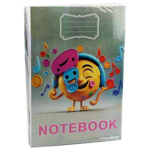 Picture of College notebook 60 lined sheets (cup shape) item 10, A4