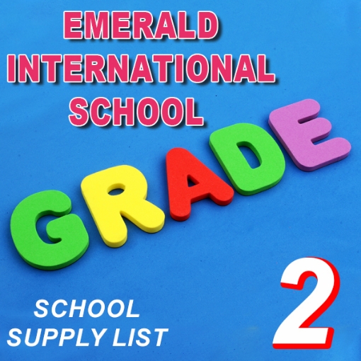 Picture of School Supplies List - Emerald International School Grade 2