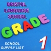 Picture of School Supplies List - Bristol Language School First Grade