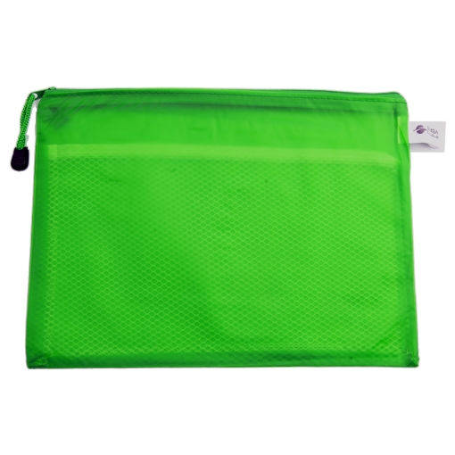 Picture of Zippered Case Green A4 - Simba S6644-2