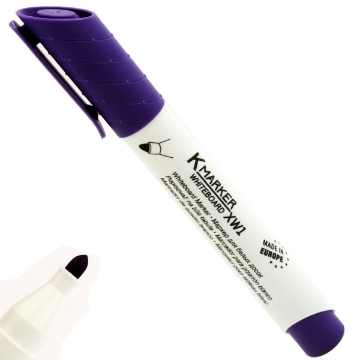Show details for Whiteboard marker - Round Tip purple XW1 Kores Model 20836 Picture of Whiteboard marker - Round Tip purple XW1 Kores Model 20836