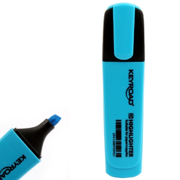 Zeige Details für Leuchtmarker mit Keilspitze Hellblau - Keyroad Modell KR972169 Bild von Leuchtmarker mit Keilspitze Hellblau - Keyroad Modell KR972169