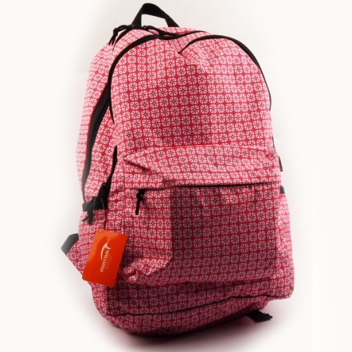 Picture of Backpack Printed 3 Zippers 2 Pockets Multicolor 20 Liters -Mintra- 08122.