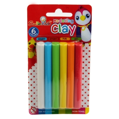 Picture of Modelling Clay 6 Colors BL50-6C