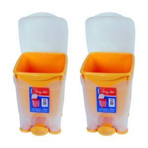 Picture of Plastic Waste Bin 8 Liter with Pedal to Open Lid - Mintra 94812