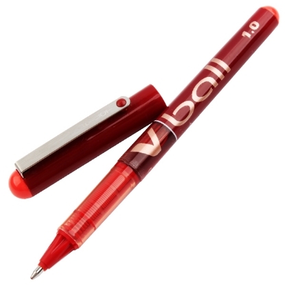 Picture of Felt-tip Pen 1mm Red - Pilot BLVB10