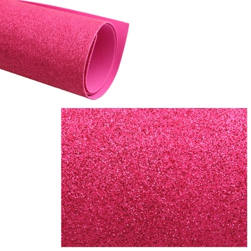 Show details for Glitter EVA Foam sheet 2mm Fuchsia 50 x 70 cm - Simba Picture of Glitter EVA Foam sheet 2mm Fuchsia 50 x 70 cm - Simba