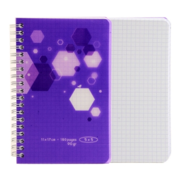 Agrandir l'image de Cahier universitaire double spirale 90 feuilles carrées 90 g 11 * 17 Auchan Image de Cahier universitaire double spirale 90 feuilles carrées 90 g 11 * 17 Auchan