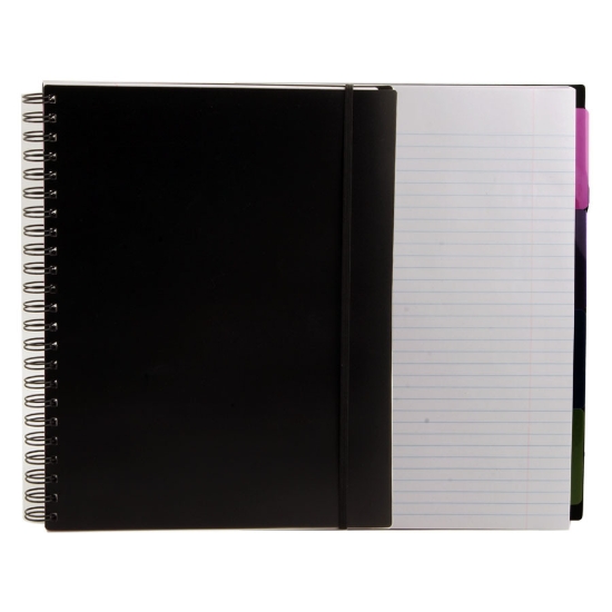 Picture of University wire notebook 125 line sheets A4 Auchan