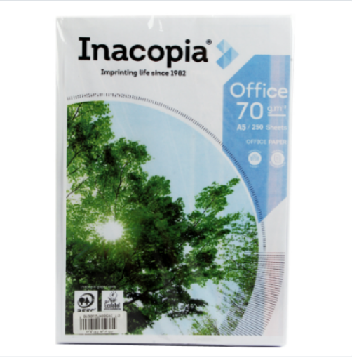 Picture of "A5 graphic copy paper, Inkopia Office, 70 gm, 250 sheets"