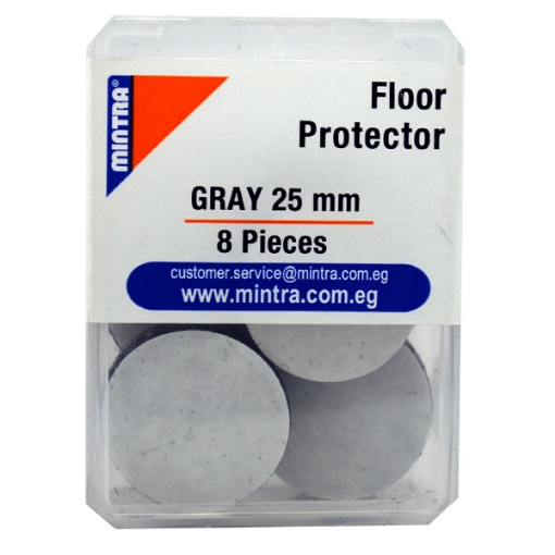 Picture of Round Double-Sided Floor Protector 2.5 cm gray  - Mintra