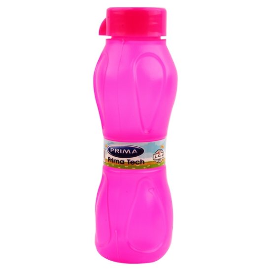 Image de Bouteille d'eau en plastique rose 1/2 litre - Prima