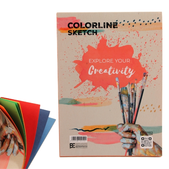 Picture of Sketch Heel Colors 160 g 12 Sheets A4