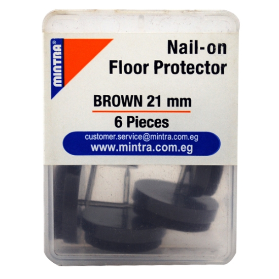 图片 地板保护器 2.1 厘米 圆头钉 棕色 Mintra 模型 96017