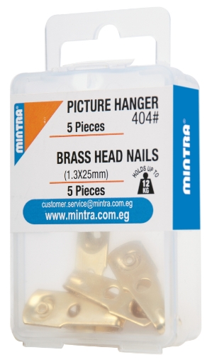 Picture of Metal Hanger + Gold Head Nail 25*1.3 mm, 30LB – 9