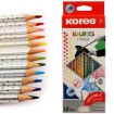 Picture of Wooden pencils, 12 pieces, Magic Kores Model 93315