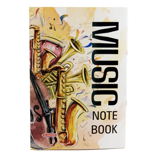 Picture of Music notebook 16 Sheet A4