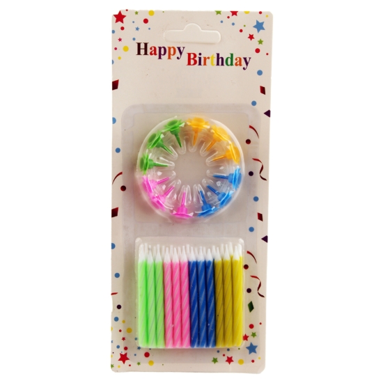 Bild von Lux Kerzen Karte 24 Stück Modell SY332