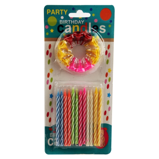 Imagen de Velas Lux pequeñas 12 piezas tarjeta