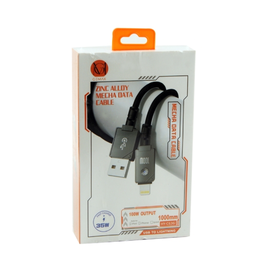 Imagen de وصلة شاحن G-MAX يو اس بي ايفون موديل HY-C636i