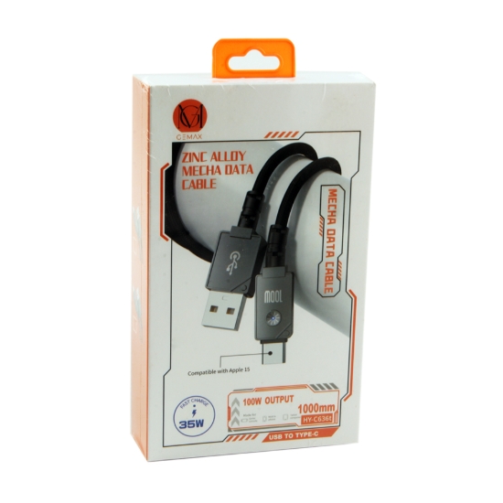 图片 وصلة شاحن G-MAX يو اس بي تايب سي موديل HY-C636t