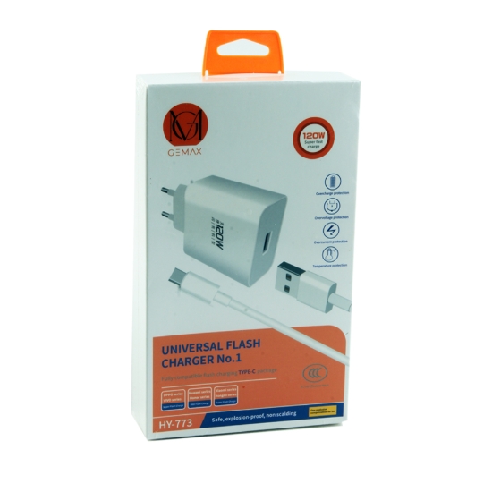 Picture of شاحن كامل G-MAX يو اس بي تايب سي 30 وات موديل HY-773