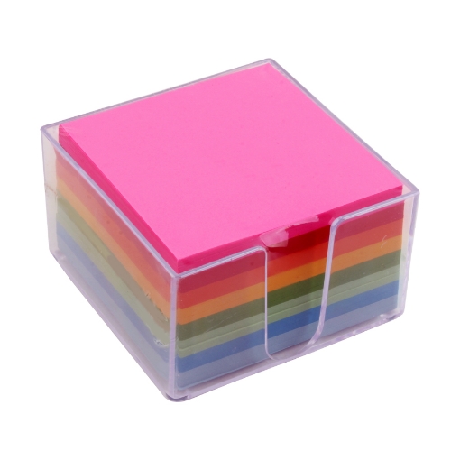 Picture of Soap Paper Colors Plastic Box 500 Sheets 8.7 x 8.7 cm