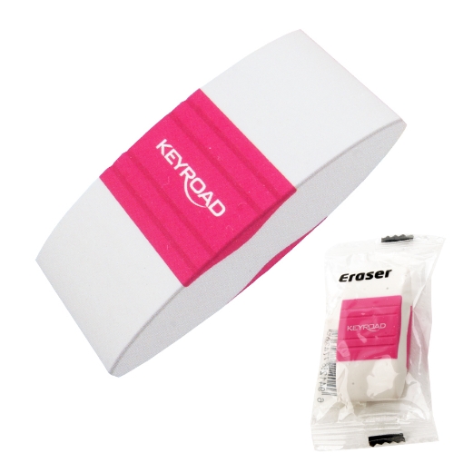 Picture of Eraser Duo super clean 2 Color Pack 1 Piece Keyroad Model KR972921