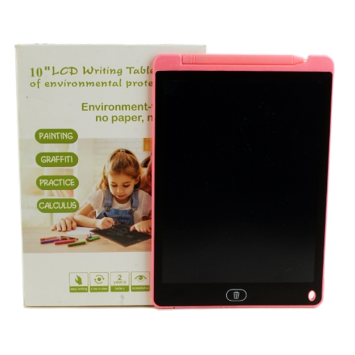 Image de Tablette ardoise pour enfants + stylo 10 pouces