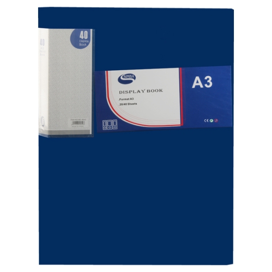 Imagen de Soporte de Plástico Multicolor 40 Bolsillos A3 - Simba