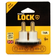 Image de Adaptateur triple prise, 16 ampères, 250 volts Power lock