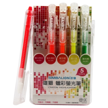 显示明细 5色推压蜡笔套装 - Simbalion FPC- 515-2 图片 5色推压蜡笔套装 - Simbalion FPC- 515-2