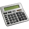 Picture of Silver 12 Digits Office Calculator - Amigo WT - MI 513