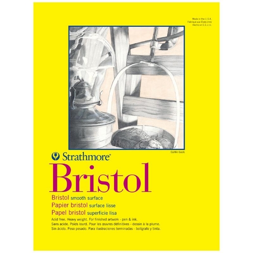 Picture of Bristol Sheet Yellow 70 x 100 cm 140 g