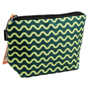 显示明细 帆布铅笔盒 1 拉链 绿色,黄色波浪印花 - Mintra 09481 图片 帆布铅笔盒 1 拉链 绿色,黄色波浪印花 - Mintra 09481
