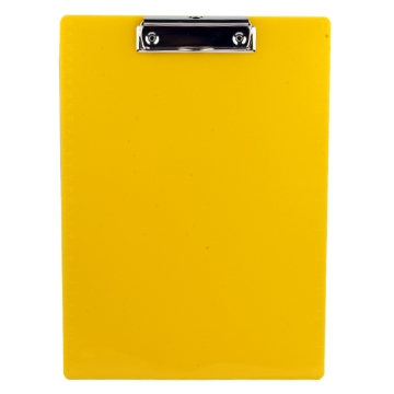 Image de Support de papier A4 (couverture) en plastique jaune - Ark 760