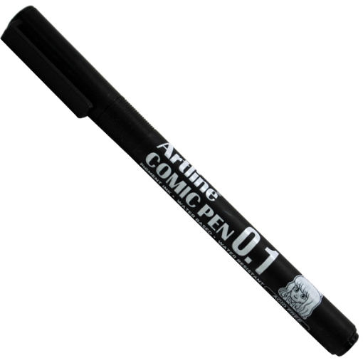 Picture of Black 0.1 Felt Tip Pen - Art Line EK281COMIC