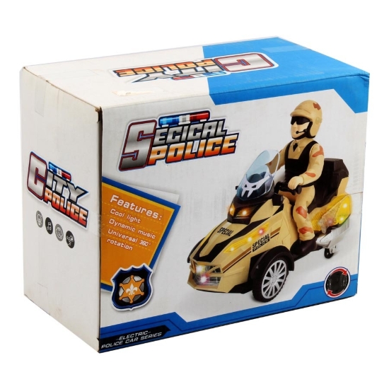 图片 儿童警察摩托车玩具 - 92268