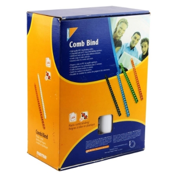 Zeige Details für Box mit Kunststoff-Spiralbindung 21 Ringe 45 mm 50 Stück - Mintra Bild von Box mit Kunststoff-Spiralbindung 21 Ringe 45 mm 50 Stück - Mintra