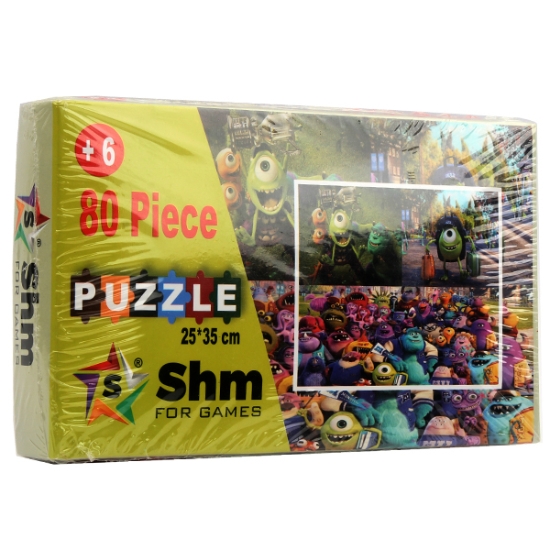 图片 怪兽公司拼图游戏 80片