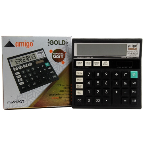 Picture of Calculator office 12 Number Amigo Model MI - 512 GT