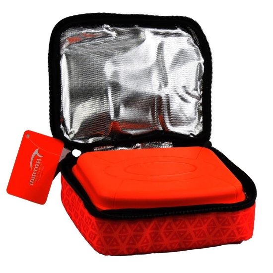 Picture of شنطة حفظ طعام Gold Triangle + لانش بوكس 1.4 لتر 16 × 19 سم – منترا