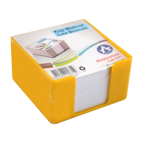 Image de Support de papier jaune et papier 9x9 – Ark 5671