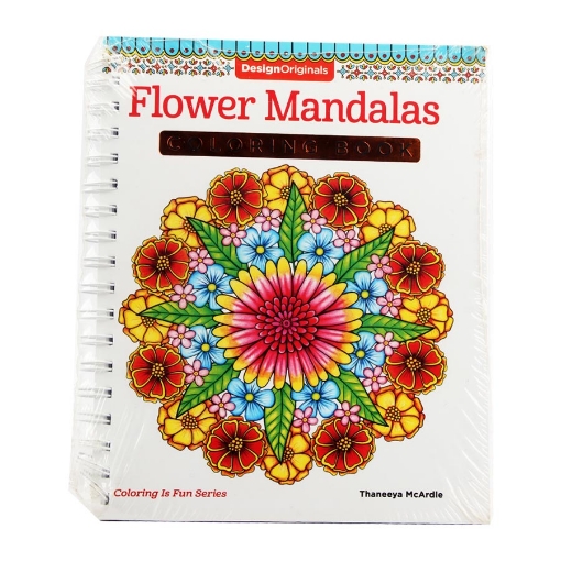 Picture of Flower Mandalas Coloring Book