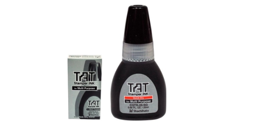 Image de Tampon encre noir 20ml Modèle CQTR20SG