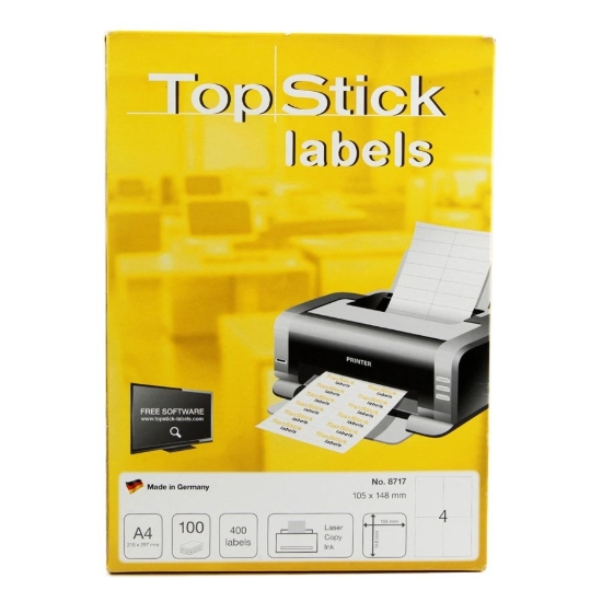 Picture of Computer sticker 100 sheets14.8 × 10.5 cm Top stick