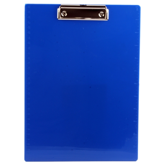 Imagen de Tablero de Escritura (Blanchetta) con Clip de Papel, color azul, plástico, A4 - Ark 760
