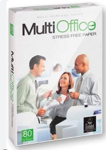 Picture of Multi office copy paper  - 80gm - a4 - 500  sheets sheets