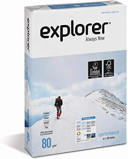 图片 Explorer 复印纸 80 gsm - A4 - 500 张