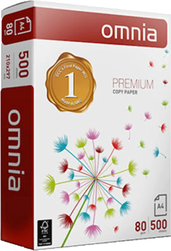 Picture of Omina copy paper 80gm- 500 sheets- A4